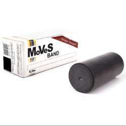 MoVeS Band | 5,5m | Extra fort - Noir