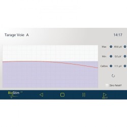 Adaptateur DIN3 / 2 bananes pour appareil Biostim